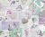 Cotton fabric with modern design