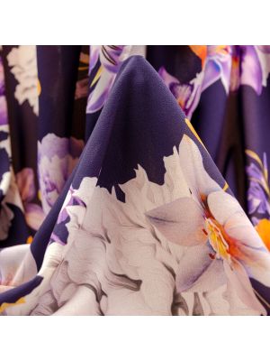 Silk Fabric/New Collection Italian Designer Fabric/Digital Inkjet Silk  Fabric/Fashion Week Italian Haute Couture Fabric ⋆