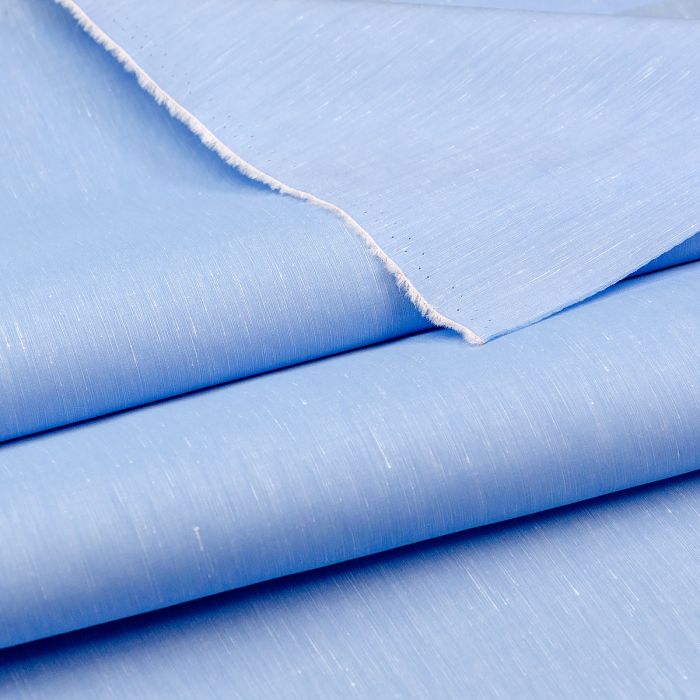 Fine cotton fabric ** Made in Italy **light blue