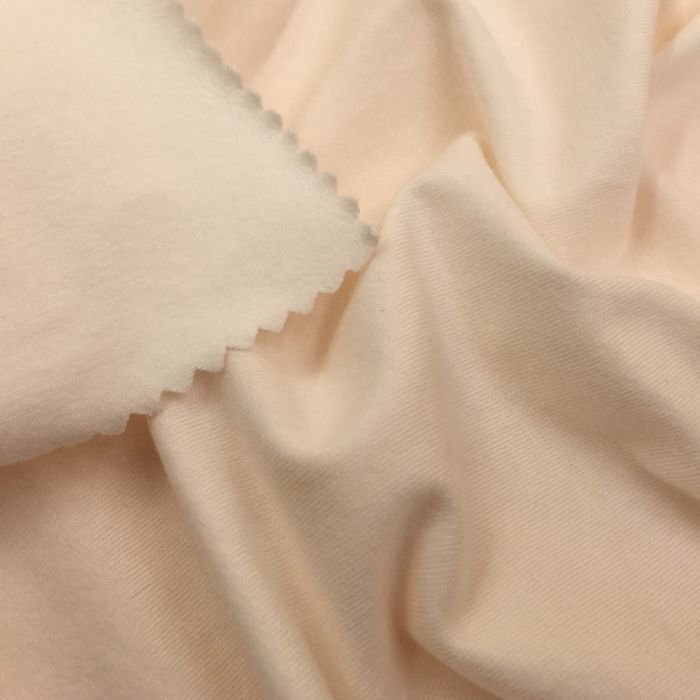 Cotton jersey fabric (95% Cotton - 5% Elastane) Weight 160 g